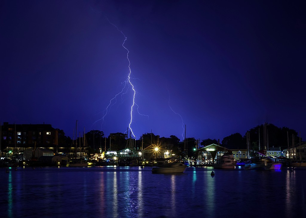 Lightning over Annapolis