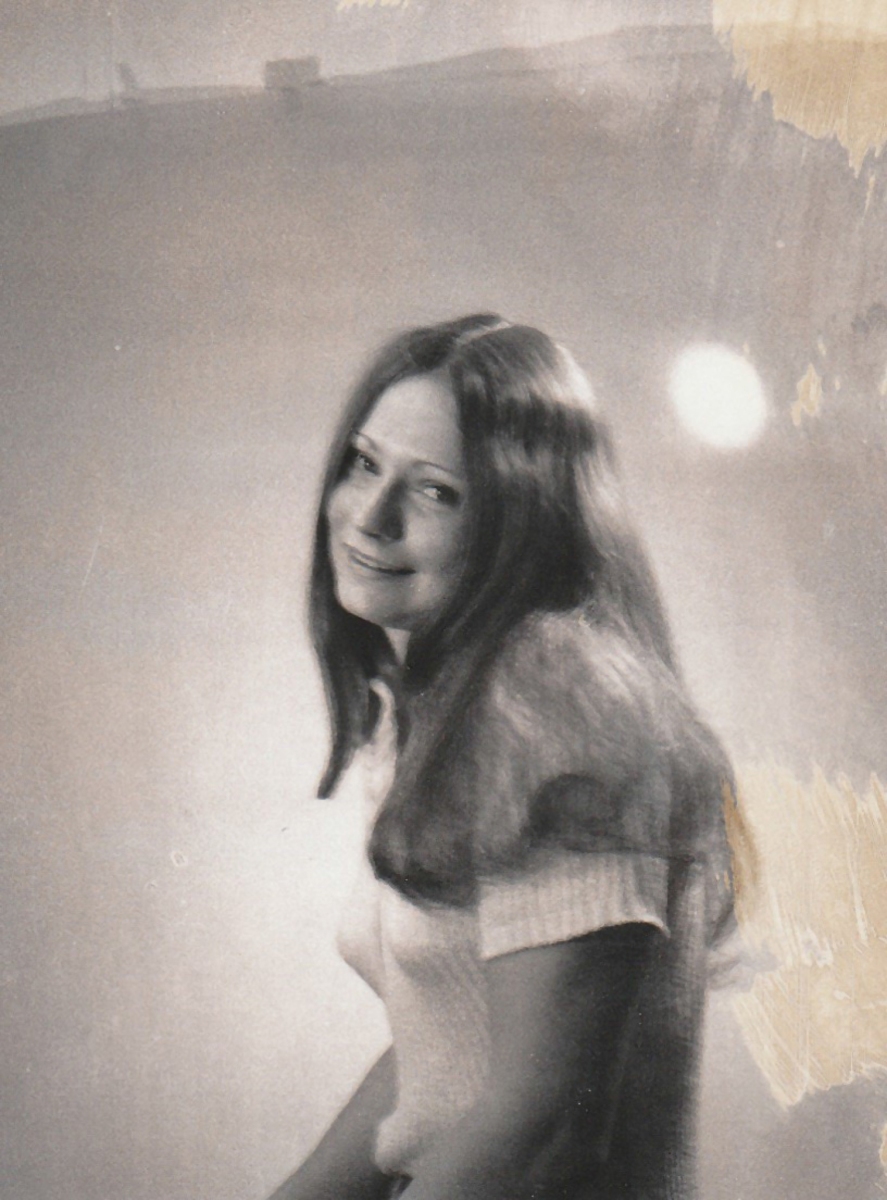 Julie polaroid by John Boykin 1-1971