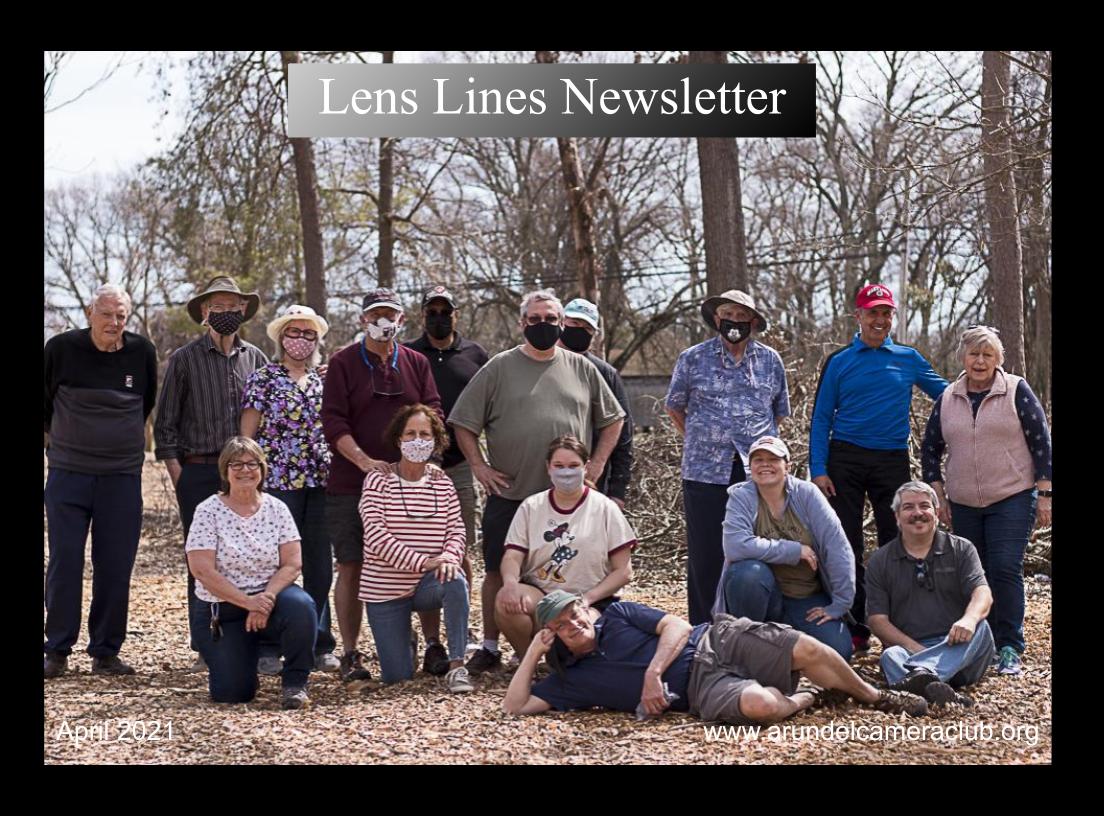 Published 2021 April “Lens Lines” Newsletter