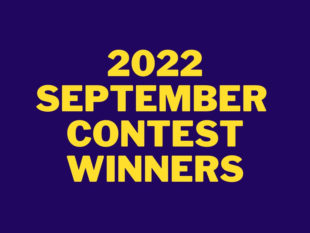 2022 September Open Contest Winners