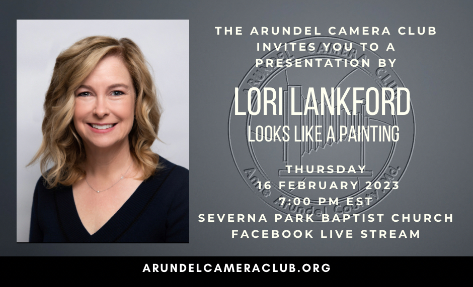 2023 Feb. 16; Program – Lori Lankford – Looks Like a Painting