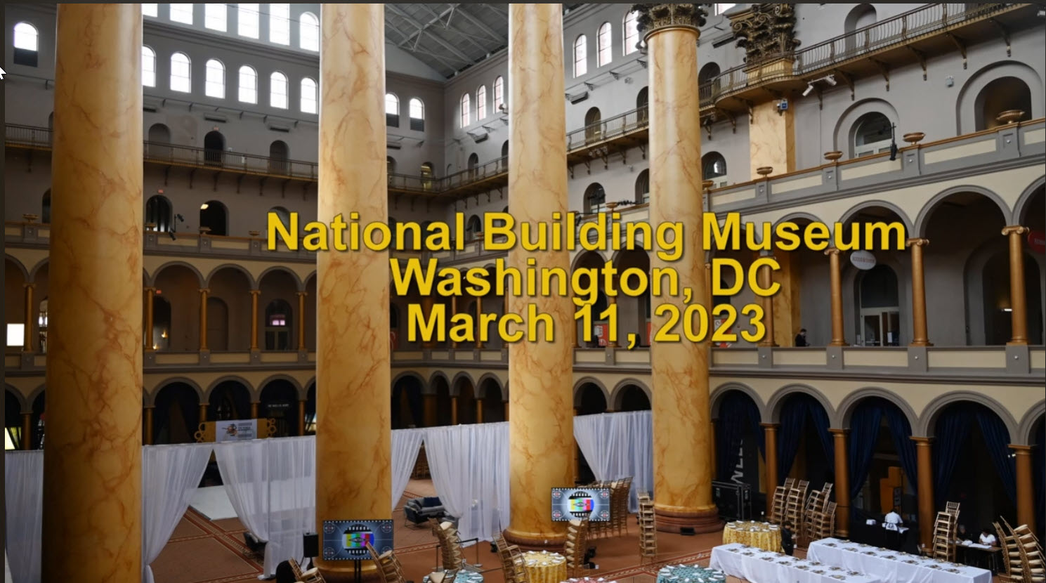 National Building Museum Field Trip Video by Ed Niehenke